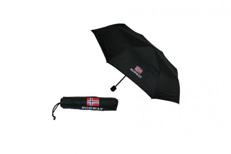 Umbrella with Norwegian flags