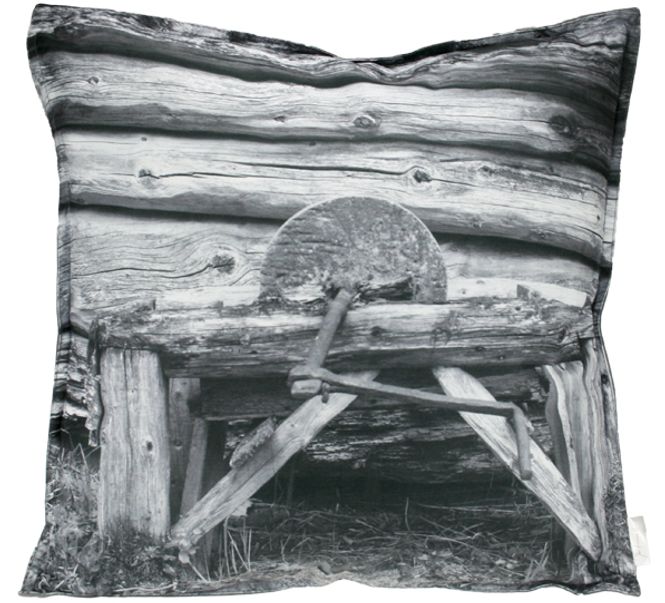 Hovedbilde Pute med fototrykk - Slipestein