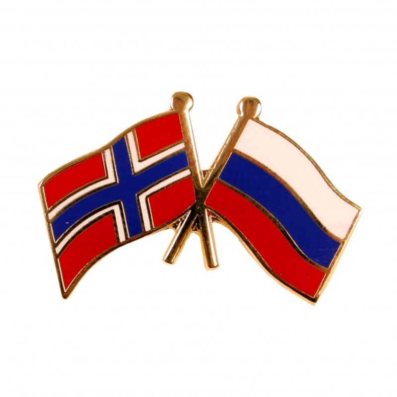 Vennskaps pin Norge - Russland