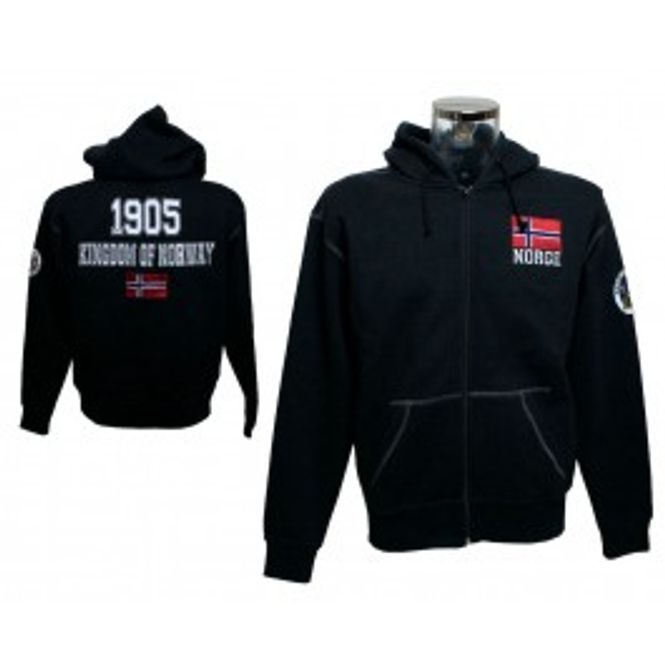 Main Image Hoodie, Kingdom of Norway 1905, black