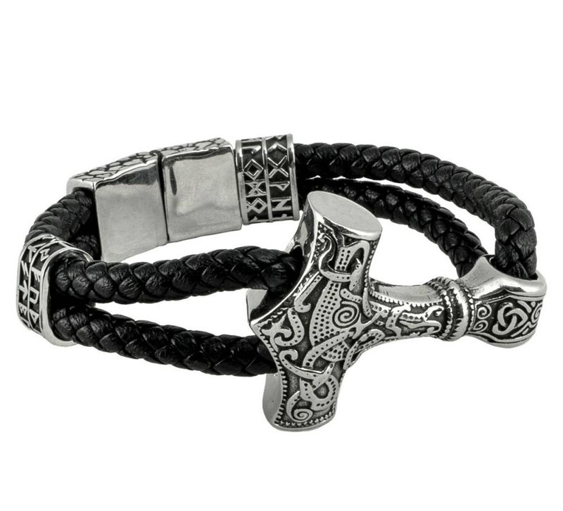 Vikingarmbånd med Thors hammer